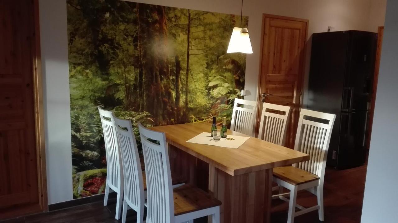 Blockhaus - Ferienwohnung Sunrise Augustusburg Eksteriør billede