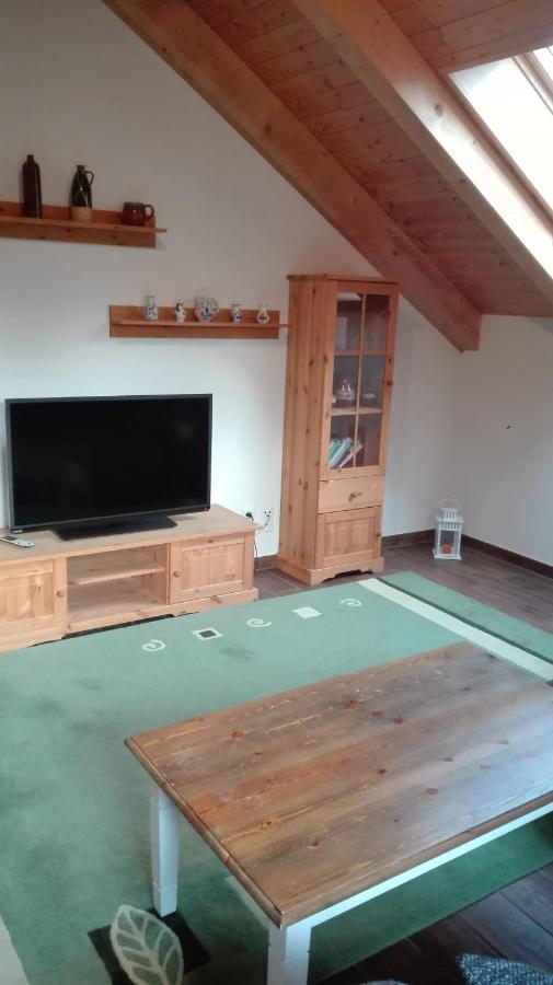 Blockhaus - Ferienwohnung Sunrise Augustusburg Eksteriør billede