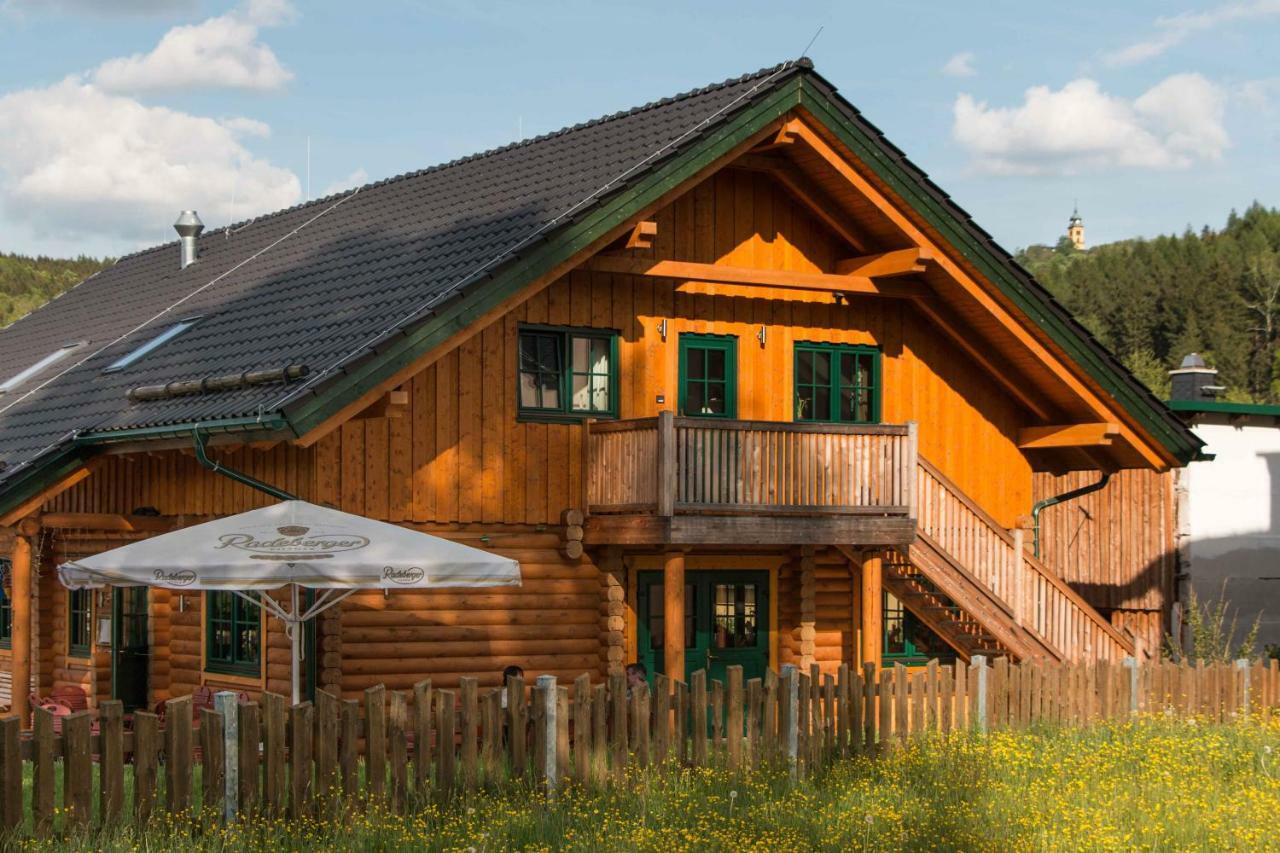 Blockhaus - Ferienwohnung Sunrise Augustusburg Eksteriør billede