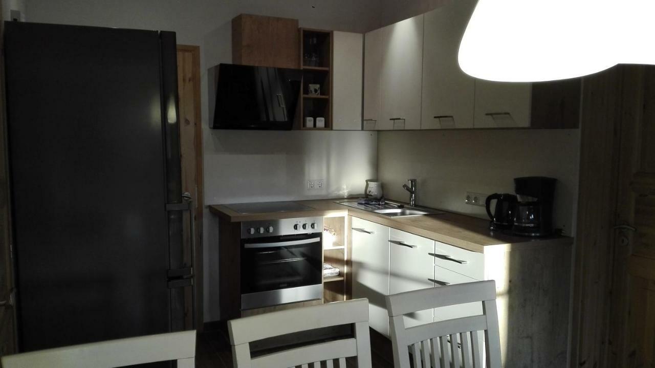 Blockhaus - Ferienwohnung Sunrise Augustusburg Eksteriør billede