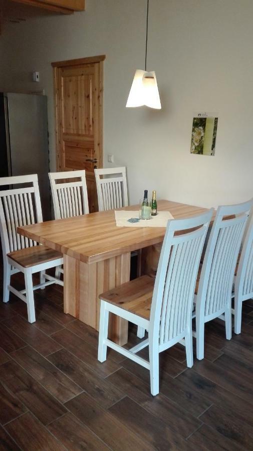Blockhaus - Ferienwohnung Sunrise Augustusburg Eksteriør billede