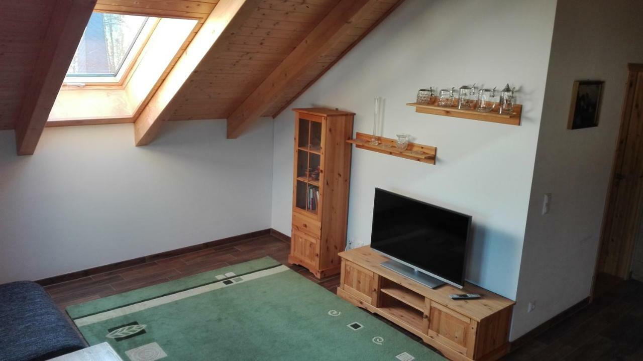 Blockhaus - Ferienwohnung Sunrise Augustusburg Eksteriør billede