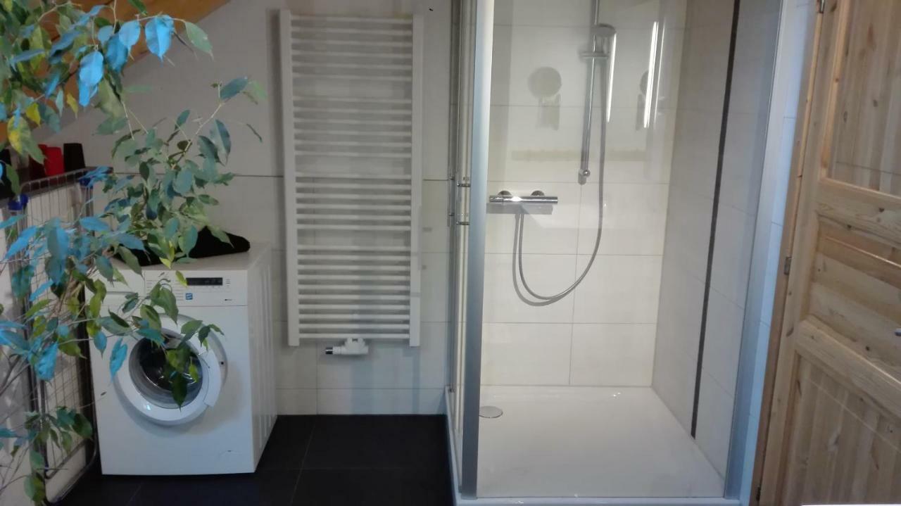 Blockhaus - Ferienwohnung Sunrise Augustusburg Eksteriør billede