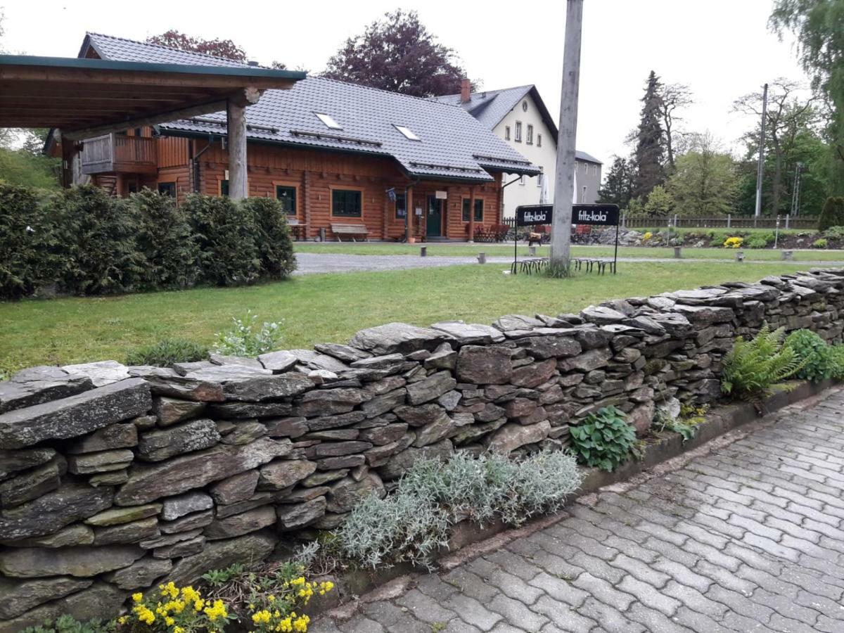 Blockhaus - Ferienwohnung Sunrise Augustusburg Værelse billede